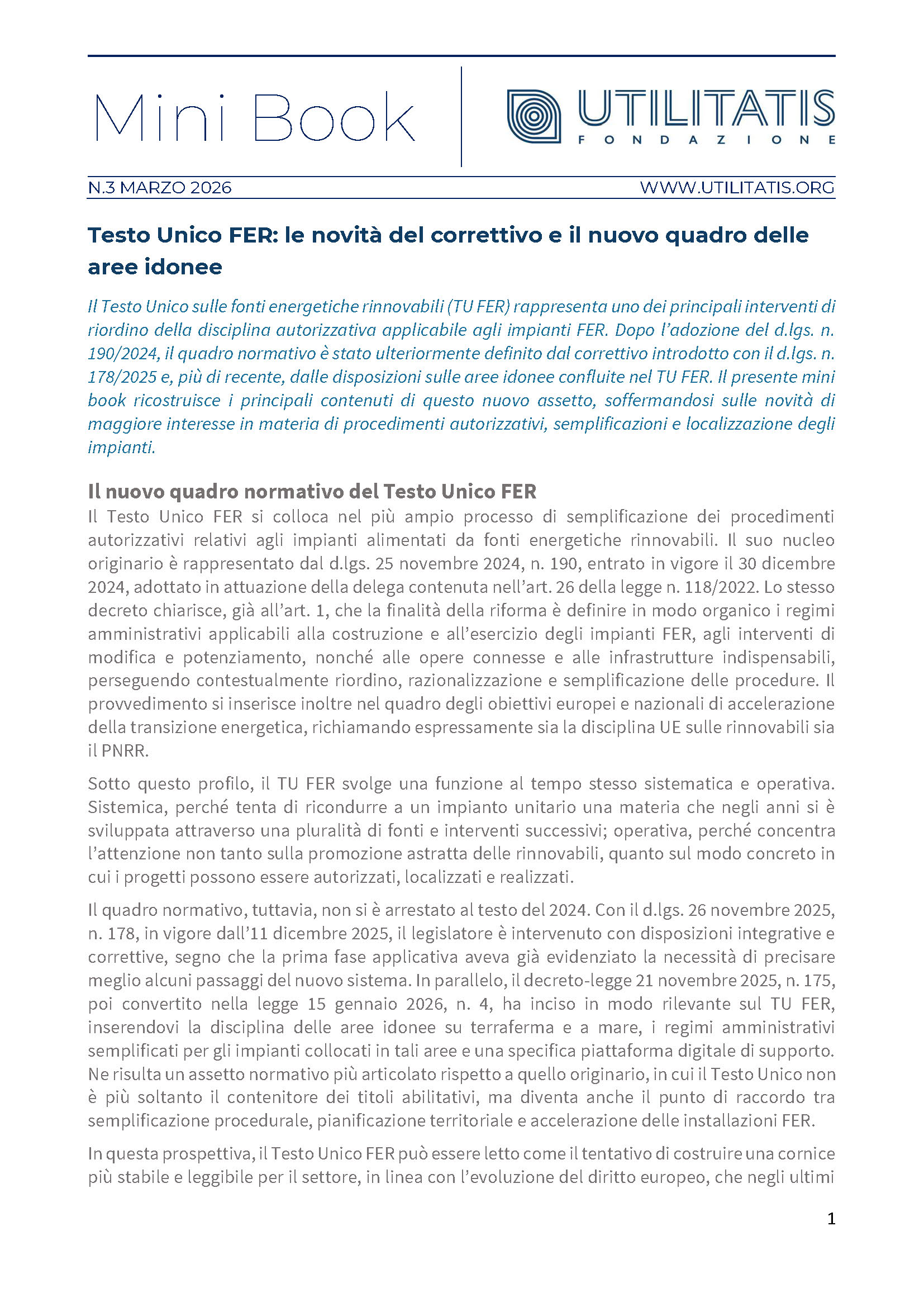 Mini Book – Marzo 2026