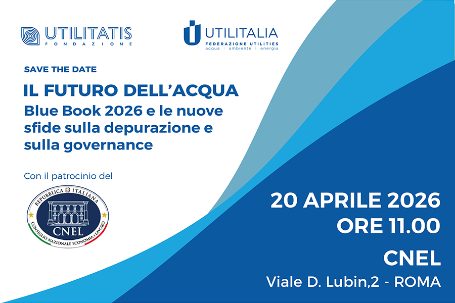 Il Futuro dell’acqua – Blue Book 2026: le nuove sfide sulla depurazione e sulla governance