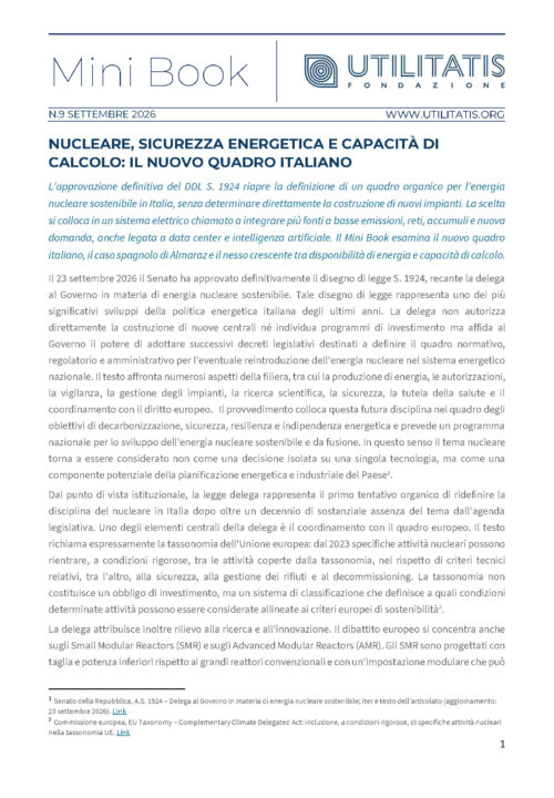 Mini Book – Settembre 2026